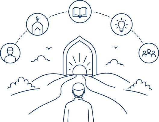 Illustration of community connections